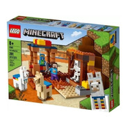 Lego Minecraft 21167 - O Posto Comercial 201 Pçs -lego 21167