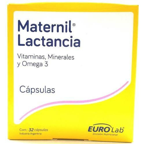 Suplemento en cápsula Eurolab  Maternil Lactancia vitaminas