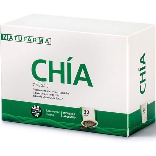 Natufarma Aceite De Chia Omega 3 X 30 Capsulas