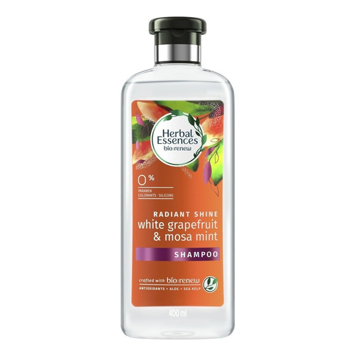 Shampoo Herbal Essences Bio Renew White Grapefruit And Mosa Mint 400ml
