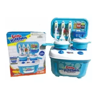 Cocina Pequeña Little Kitchen My Chef Set 12 Piezas