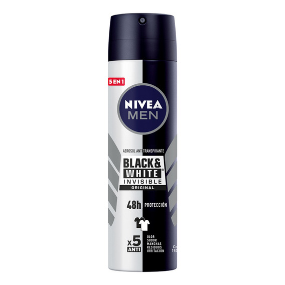 Nivea Men Black & White Desodorante antimanchas 150 ml