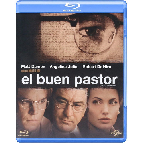El Buen Pastor Matt Damon Angelina Jolie Pelicula Blu-ray