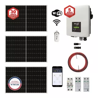 Kit Solar On Grid 150kwh Mes Inversor Inyección A Red
