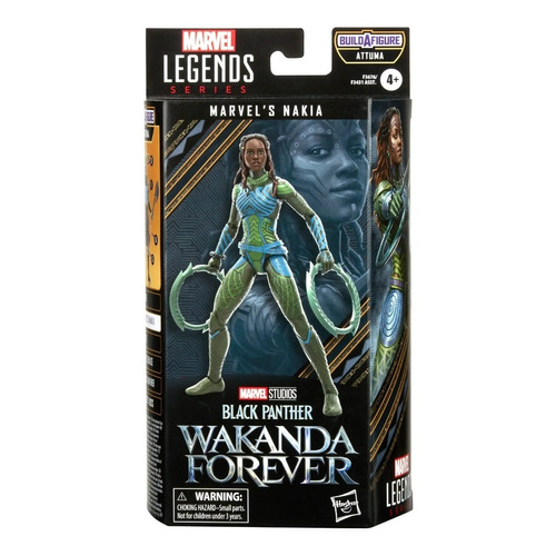 Figura Marvel Legends - Wakanda Forever: Nakia (attuma)