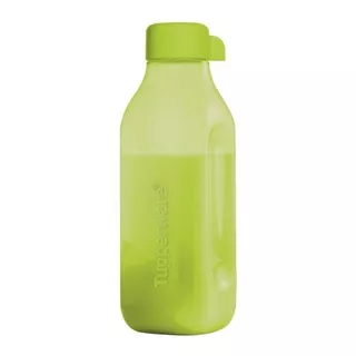 Tupperware Eco Twist Cuadrada Verde Agua X 1 Lt