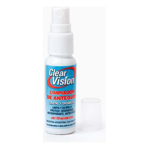 Clear Vision Limpiador De Anteojos Cristal Spray 27ml
