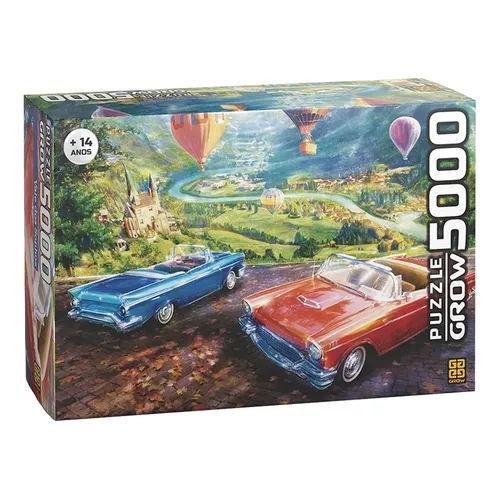 Quebra-cabeça Puzzle 3000 Peças Vintage Car 03462 - Grow em