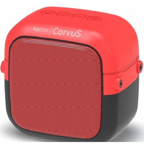 Parlante Bluetooth Foxbox Warp Corvus Color Rojo