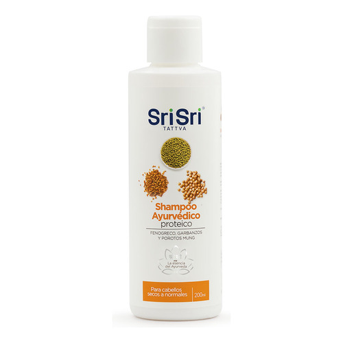 Shampoo Sri Sri Ayurvédico Con Proteinas 200ml