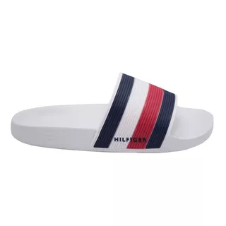 Chinelo Tommy Slide Branco Masculino Thfm0fm03375