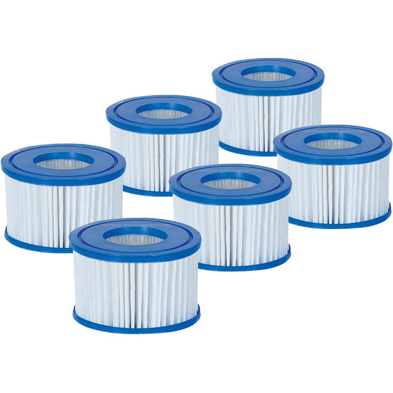 Pack 6pcs Repuesto Cartucho De Filtro Tipo Vi Para Lay-z-spa