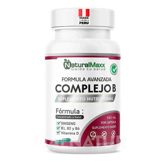 Complejo B Vitamina B Complex Naturalmaxx Oferta++