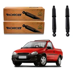  Par Amortecedor Traseiro Corsa Pick-up 1.6 1995 A 2003