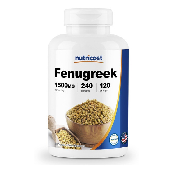 Fenogreco Alholva Fenugreek 240 Cápsulas