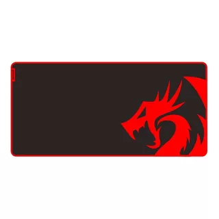 Mouse Pad Gamer Redragon P006 Kunlun De Goma L 420mm X 880mm X 4mm Negro/rojo