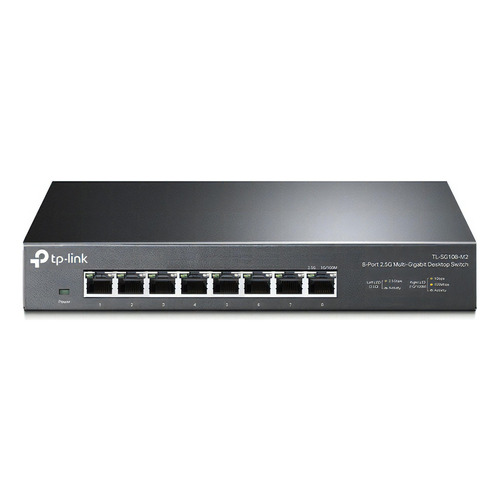 Switch Tp-link Gigabit Ethernet Tlsg108m2 8 Puertos 40 G /vc