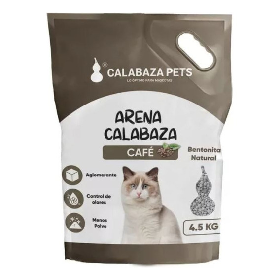 Arena Gato Calabaza Cafe 4.5 Kg