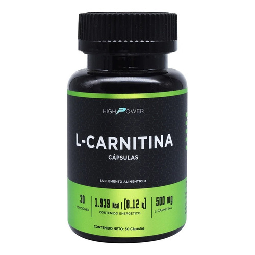 L-Carnitina 530 Mg 30 Cápsulas High Power