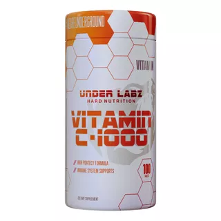 Vitamina C 1000mg Under Labz Ácido Ascórbico 100 Tabs