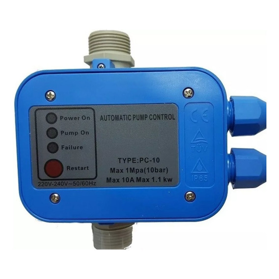 Control Automático Bomba Agua Presostato Czerweny Pc10 Cuota