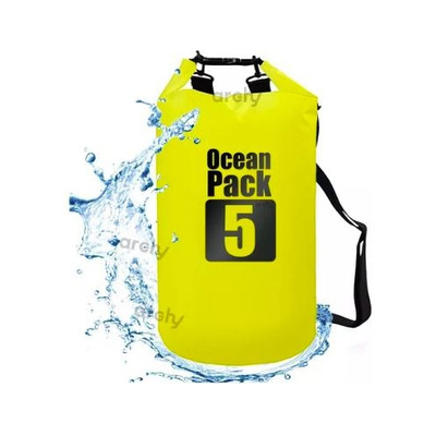 Bolsa Mochila Seca Impermeable Agua Flotante 5 Litros