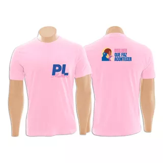 Camiseta Partido Liberal Mulher Pl Mulher 22