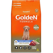 Ração Para Cães Golden Filhote Sabor Carne 3kg