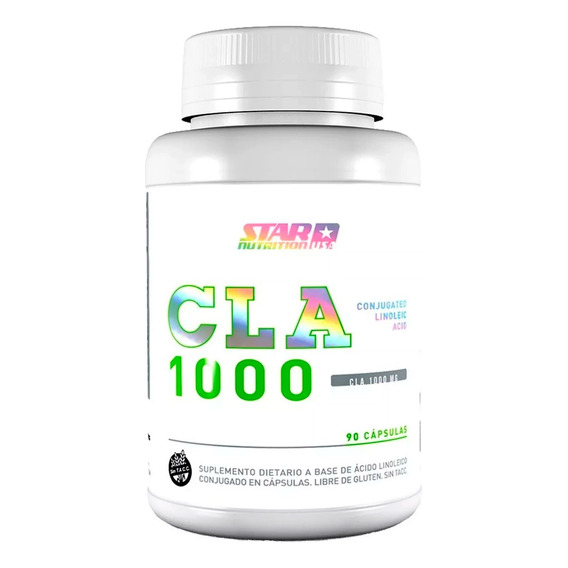 Cla 1000 X90cap Quemador De Grasa Star Nutrition Sabor Neutro