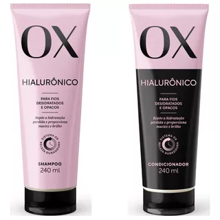 Hidratação Profunda: Ox Hialurônico Shampoo + Condicionador