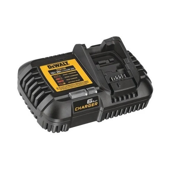 Cargador Baterías De Litio 6 Amp Dewalt 20v Y 12v Dcb1106