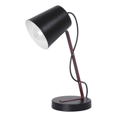 Velador Rodby Nordico Metal E27 Led Negro