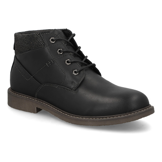 Botines Cuero Irvine-6-74 Negro