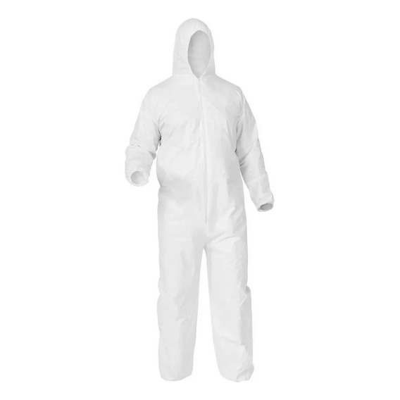 Traje Mameluco Impermeable Descartable - X50und - Miozzi