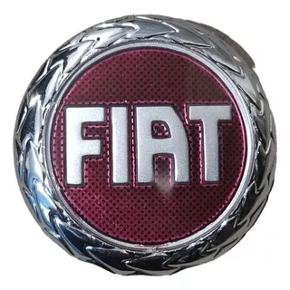 Emblema Da Grade Fiat Palio Uno 2001 2002 2003 2004 Vermelho