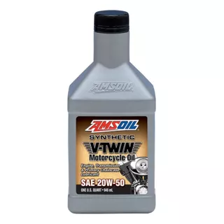 Aceite Amsoil 20w50 V-twin. Full Sintético