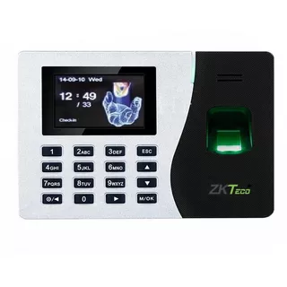 Reloj Control Personal Huella Biometrico Tarjeta K14 Zkteco