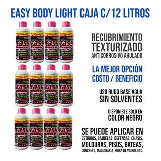 Easy Body Light Recubrimiento Texturizado Caja C/12 X 1l