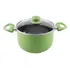 Cacerola Cuori C-verde 24cm Antiadherente Cerámica Color Verde claro