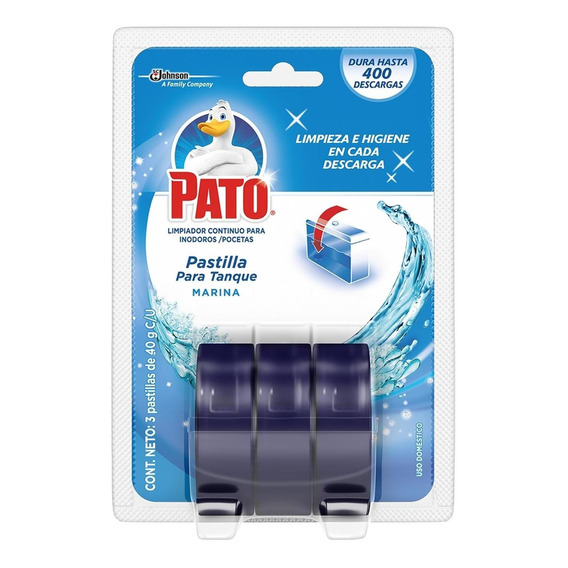 Pato Tanque Azul 3pack Mini Blister