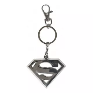 Superman Brasão Logo Símbolo Emblema - Chaveiro De Metal Dc