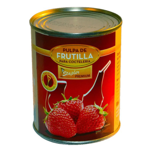 Pulpa De Frutilla Lata Stapler X380gr