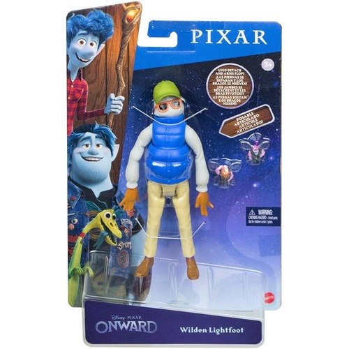 Disney Pixar En Adelante Wilden Lightfoot Figura, Multi, Mod