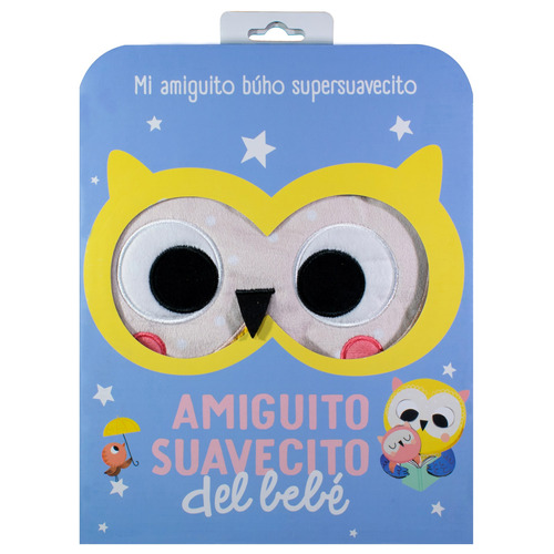 Amiguito Suavecito del Bebé: Búho.: Libro de Tela: Amiguito Suavecito del bebé búho, de Varios autores. Editorial Jo Dupre Bvba (Yoyo Books), tapa dura en español, 2022