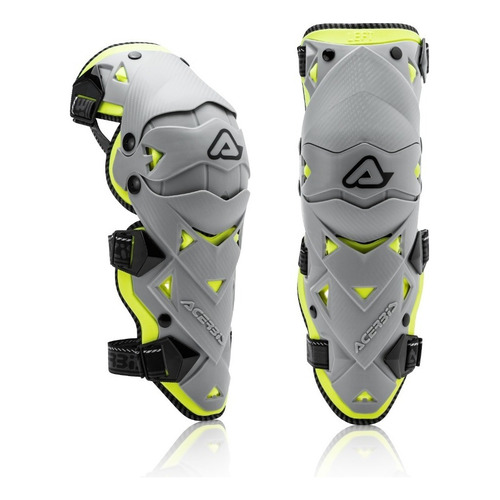 Rodillera Impact Evo 3.0 Gris/amarillo Color Gris