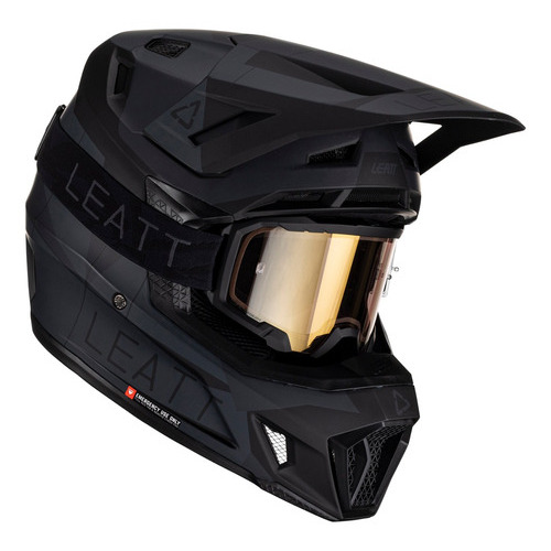 Casco Motocross Leatt - Kit - Moto 7.5 Color Stealth Tamaño del casco S