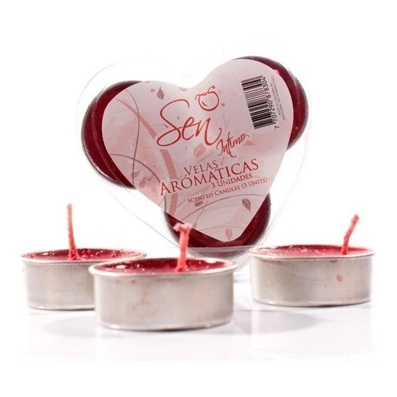 Velas Aromáticas Aromaterapia Sen Intimo X3