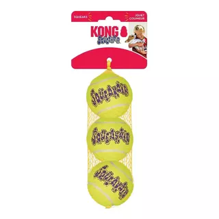 Brinquedo Kong Squekair Tênnis Ball Meédio - 3 Un