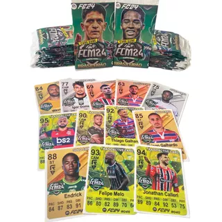 Kit 200 Cards Futebol Fifa Brasileirão Atualizado Lançamento