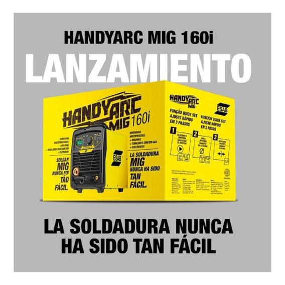 Soldadora 160 Mig Conarco Esab Dual Igbt Mig 160 2 En 1 Tambien Suelda Con Electrodos Con 2 Años De Garantia Esab Oferta